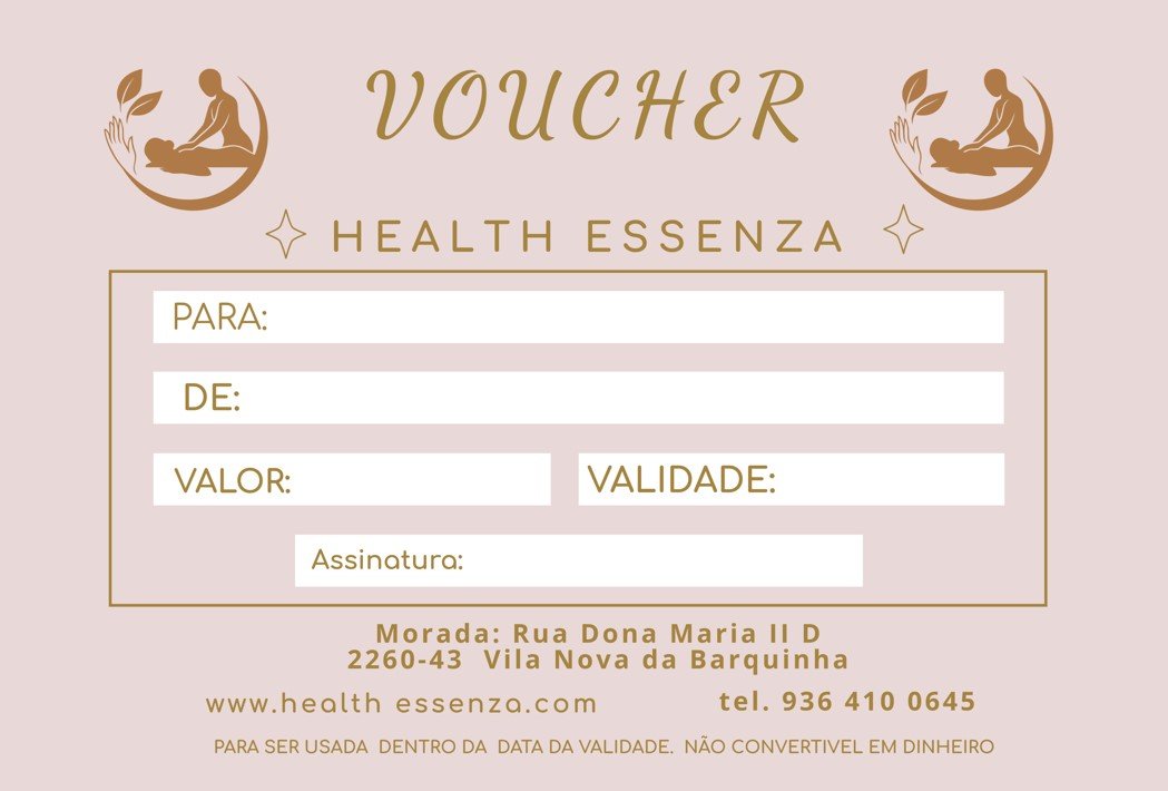 health essenza voucher